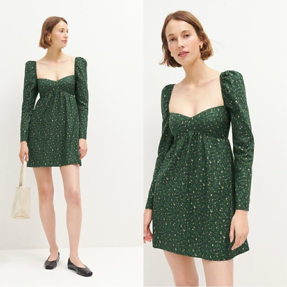 Reformation Kenzi Floral Dress